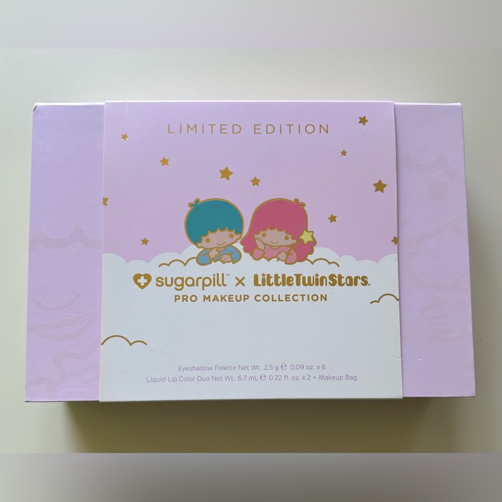 ⛔️SOLD⛔️ Sugarpill x Little Twin Stars Sanrio Limited Edition Palette Lipsticks